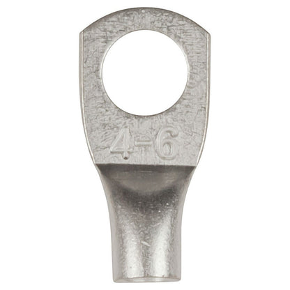 CONN QC 6MM EYE TERM 4MM2 NON-INS PK8