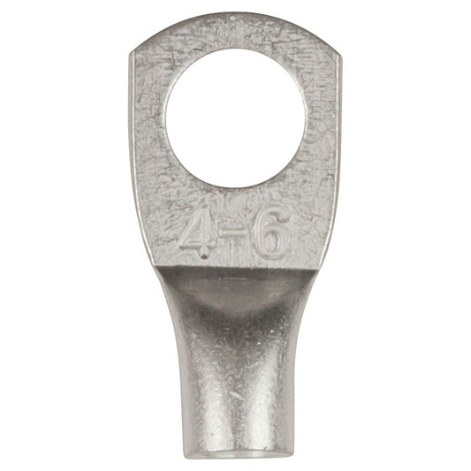 CONN QC 6MM EYE TERM 4MM2 NON-INS PK8