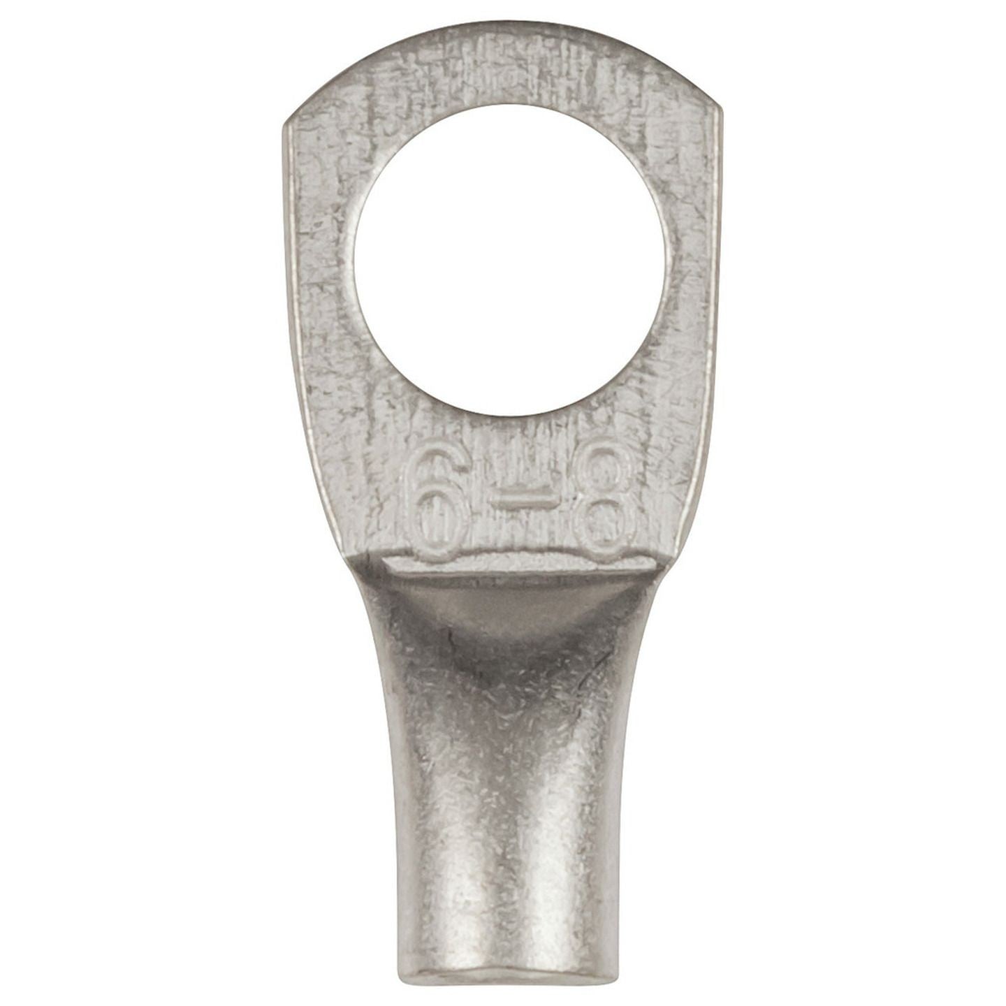 CONN QC 8MM EYE TERM 6MM2 NON-INS PK8