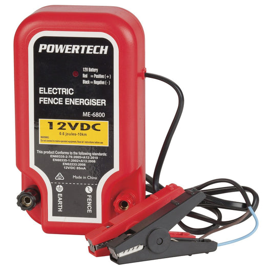 (Z) ENERGISER ELECTRIC FENCE 0.6J 12VDC - ME6800 