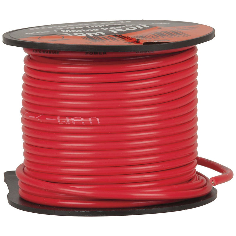 CABLE HU RND H/D 7.5A TINNED 10M RL RED - WH3045