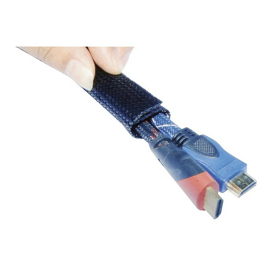 WRAP LOOM BRAIDED H/LOOP 51MM 1.5M BLK - WH5656