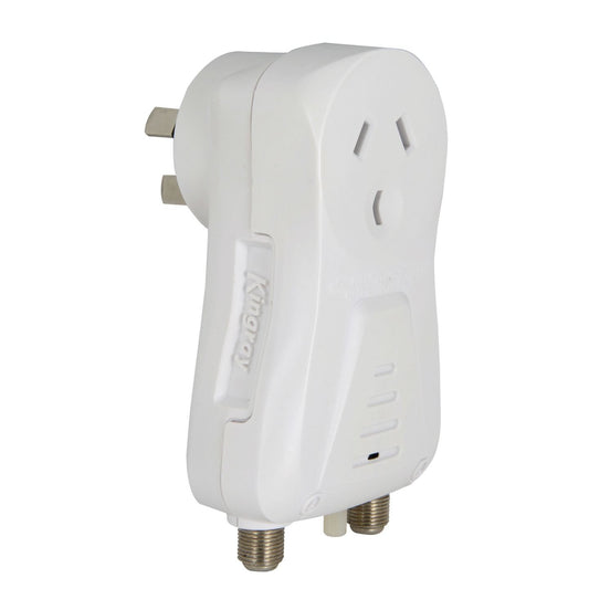 TV AMP INDOOR KINGRAY W/MAINS SKT F-TYPE