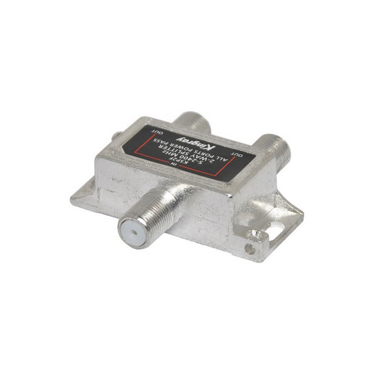 KINGRAY 2 WAY F TYPE SPLITTER - L1410C