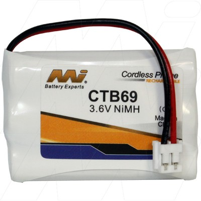 CTB69 CORDLESS PHONE BATTERY - CTB69