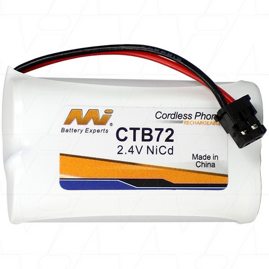 BATT C/PHONE 2.4V CTB72 - 80000-072