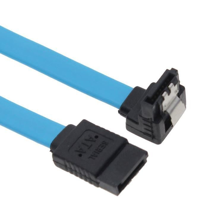 ASTROTEK SATA 3.0 DATA CABLE 50CM MALE TO MALE 180 TO 90 DEGREE - CBAT-SATA3-90D