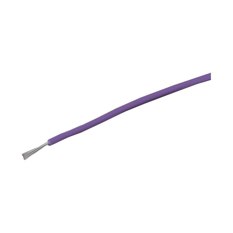 26AWG PURPLE TINNED LIGHT DUTY HOOK UP CABLE - W2259