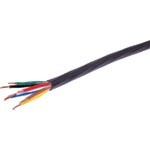 CABLE 7 CORE 9/0.30 6 AMP BLK - W4222