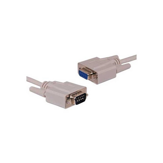 DYNALINK 1.8M DE9 MALE TO DE9 FEMALE SERIAL / MODEM LEAD - P1770A