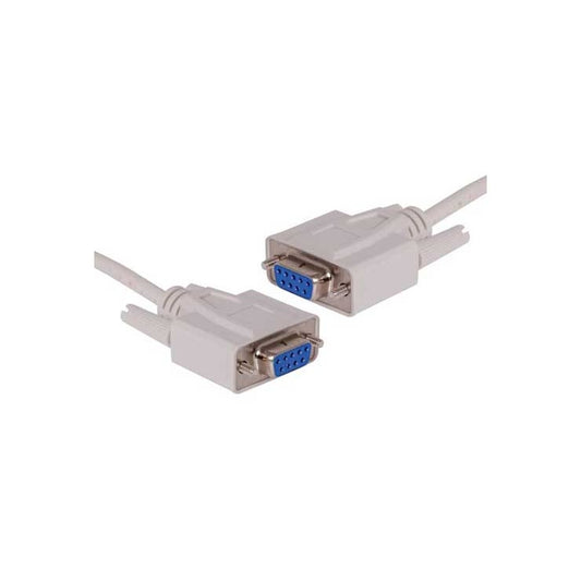 DYNALINK DE9 FEMALE TO DE9 FEMALE NULL 2M - P1775A