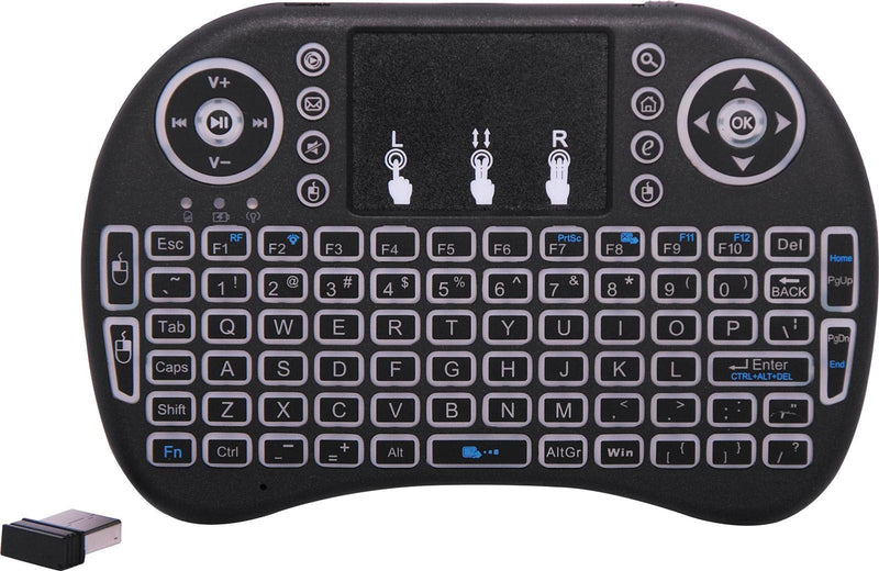 2.4GHz Wireless Media Centre Keyboard with Trackpad - A0981