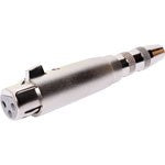 3 PIN FEMALE XLR TO 6.35MM TRS SOCKET ADAPTER - P0967