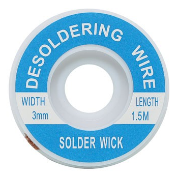 SOLDER WICK 3MM 1.5M - T1207A