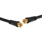10M F CONNECTOR MALE TO MALE RG-6 CABLE - P6115