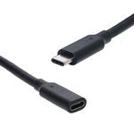 1M C MALE TO C FEMALE USB 3.2 GEN 2 10GBPS CABLE - P1967