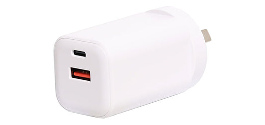 POWERTRAN USB CHARGER DUAL Q3.0/PD45W - M8863B