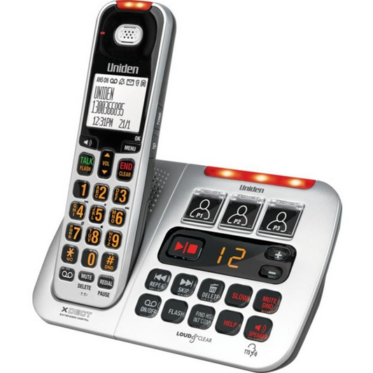 UNIDEN GREY SSE45 CORDLESS PHONE - SSE45