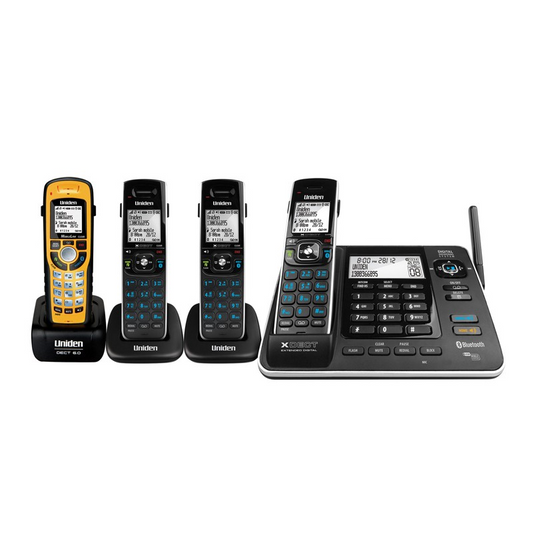UNIDEN XDECT 8355 + 3WP - XDECT8355+3WP