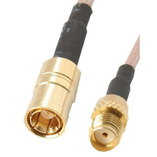 SMB MALE TO SMA FEMALE ANTENNA PATCH CABLE - CAL816