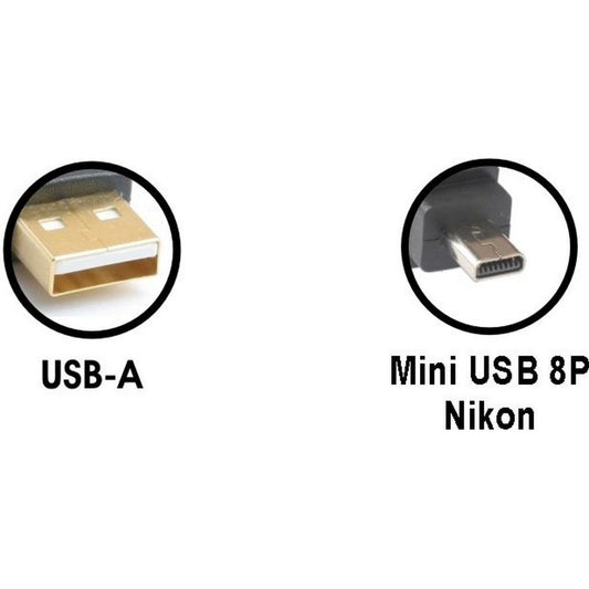 NIKON UC-E6 USB DIGITAL CAMERA LEAD - USB-A TO 8 PIN - CL985