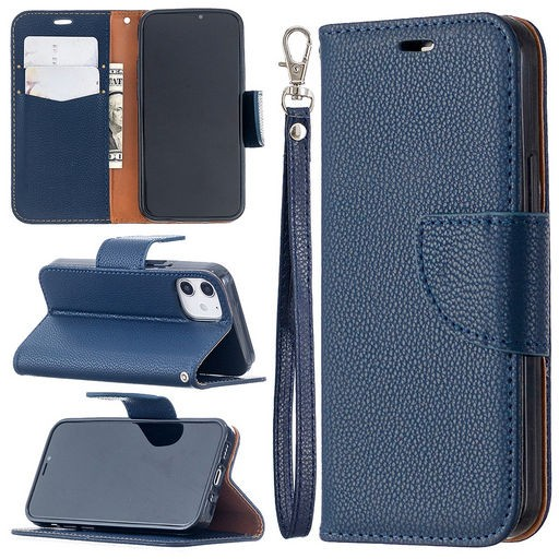LEATHER FLIP CASE W CARD SLOTS