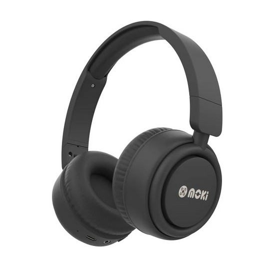 MOKI STAPLE WIRELESS HEADPHONES - BLACK