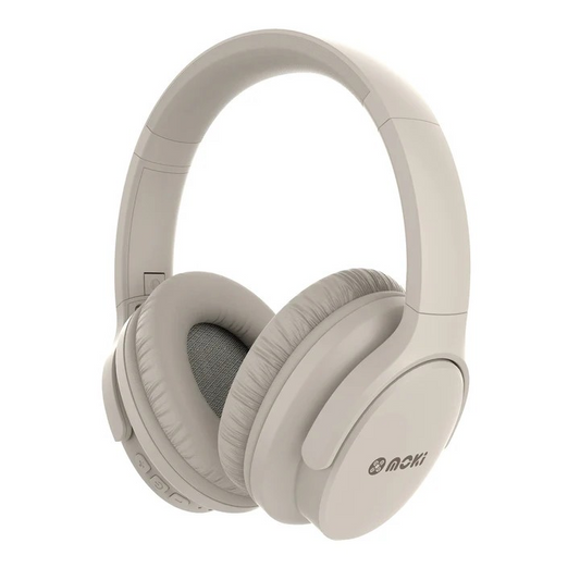 MOKI ELEMENT WIRELESS HEADPHONES - NATURAL