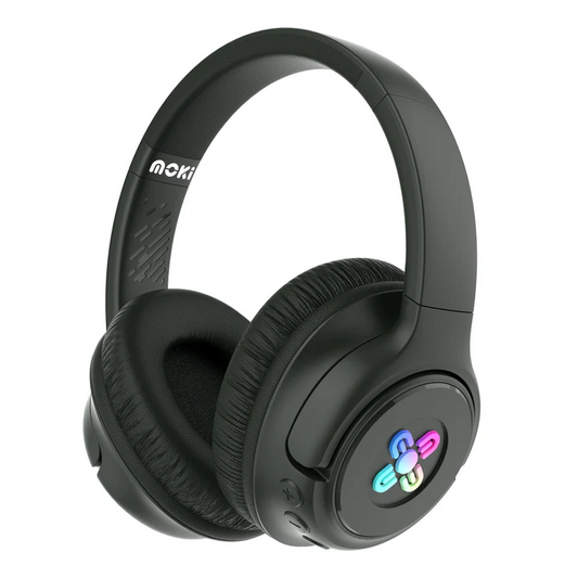 MOKI MIXI KIDS VOLUME LIMITED WIRELESS HEADPHONES - LED EDITION