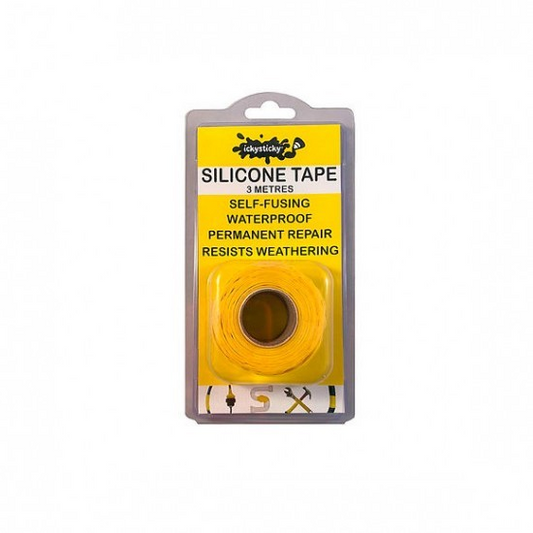 ICKYSTICKY SILICONE TAPE YELLOW 3 METRES - 11195