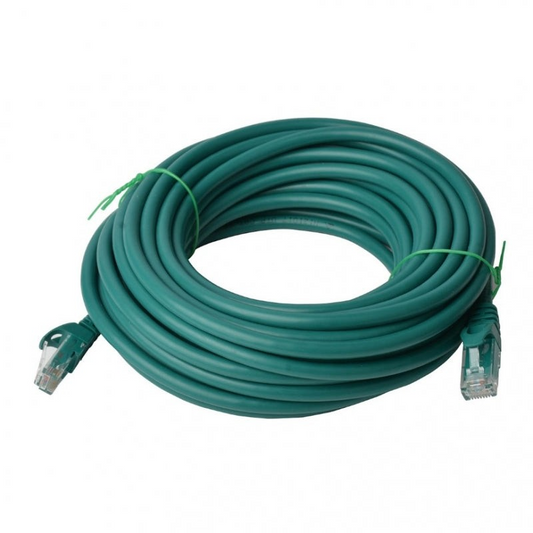 8WARE CAT6A CABLE 40M GREEN - CB8W-PL6A-40GRN