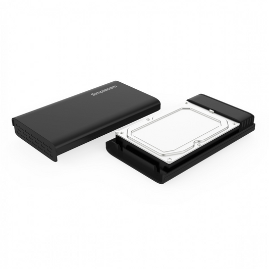 SIMPLECOM SE301 USB 3.0 TO 3.5 SATA HDD ENCLOSURE - HXSI-SE301-BK