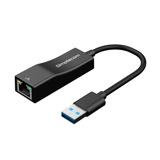 SIMPLECOM SUPERSPEED USB TO GIGABIT ETHERNET ADAPTER - CBSI-NU302