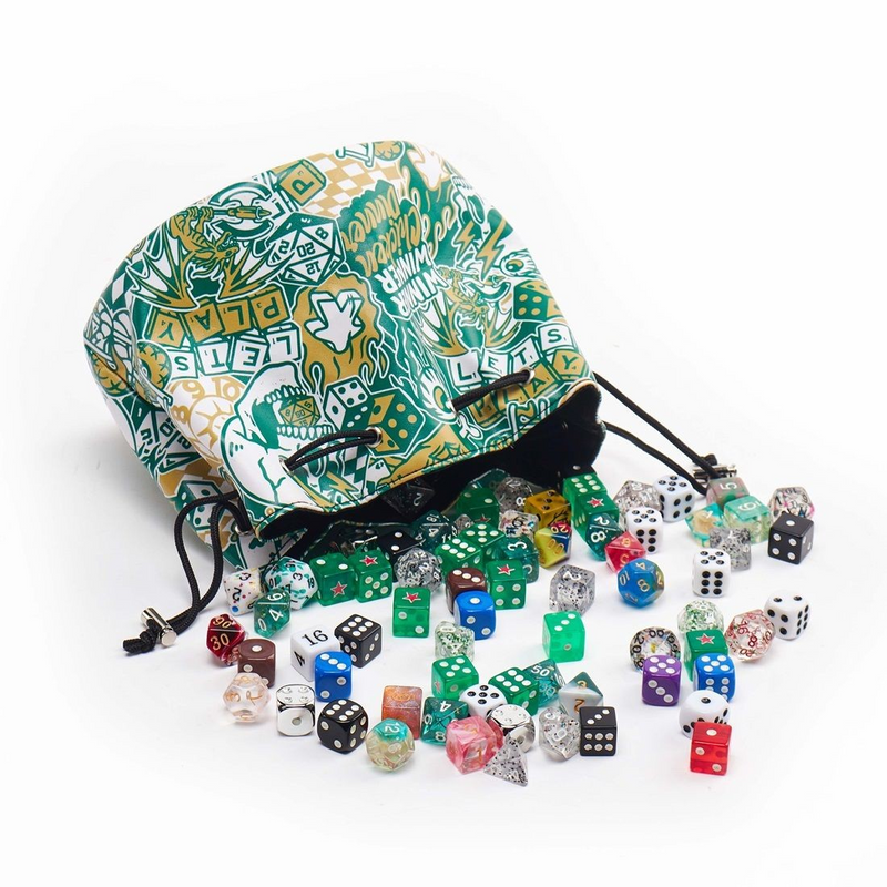 LPG ESSENTIALS MULTIPOCKET DICE BAG LEATHER ARTIST SERIES - LPGES8004