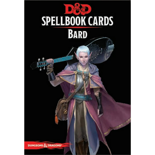 D&D SPELLBOOK CARDS BARD - C56720000