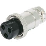 CONN MIC 3 PIN F/LINE - P0949