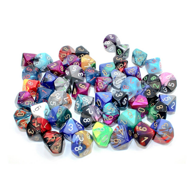 ASSORTED D10 DICE - D10