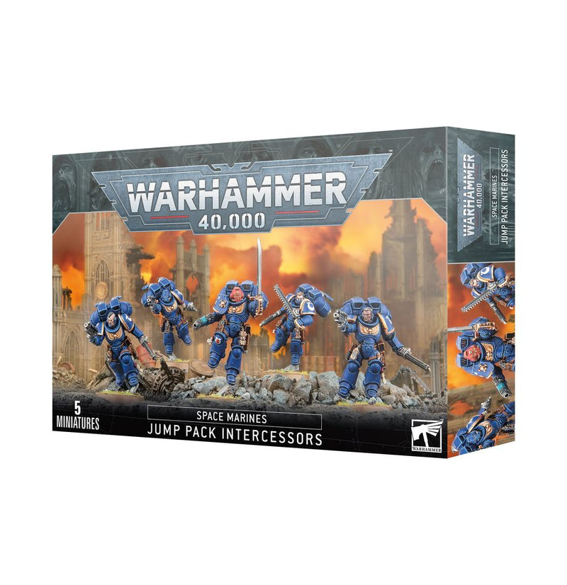 WH40K SPACE MARNIES JUMP PACK INTERCESSORS - 48-13