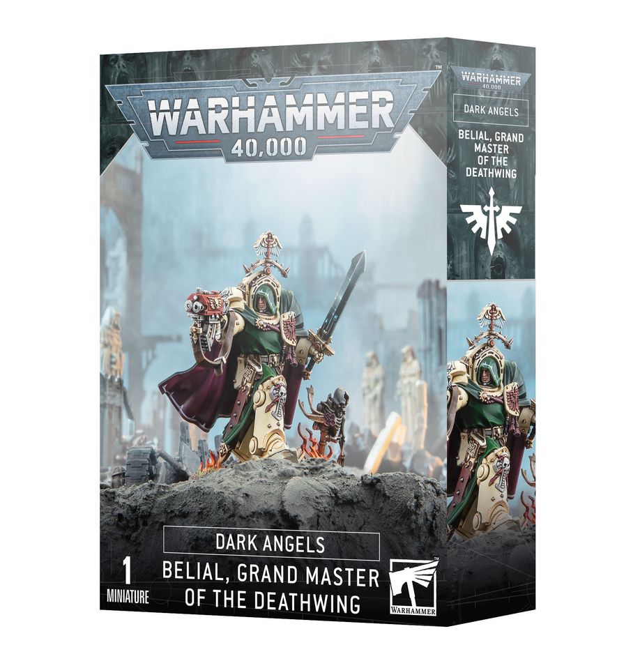 WH 40K DARK ANGELS BELIAL MASTER OF THE DEATHWING - 44-23