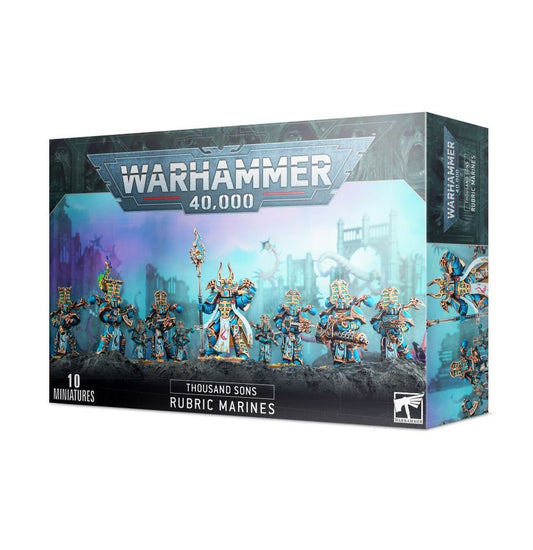 WH 40K THOUSAND SONS RUBRIC MARINES - 43-35