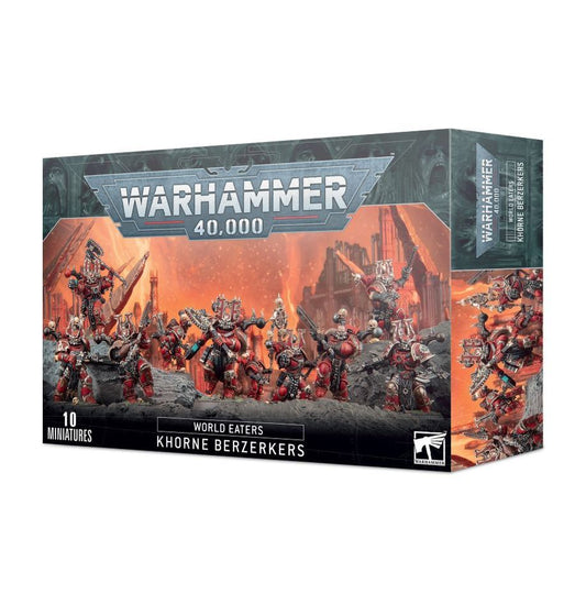 WH 40K WOLRD EATERS KHORNE BERZERKERS - 43-10