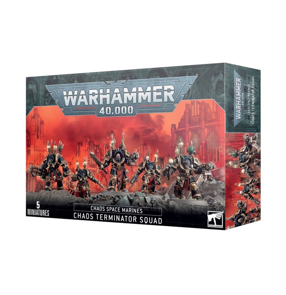WH 40K CHAOS SPACE MARINES TERMINATORS - 43-19