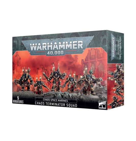 WH 40K CHAOS SPACE MARINES TERMINATORS - 43-19