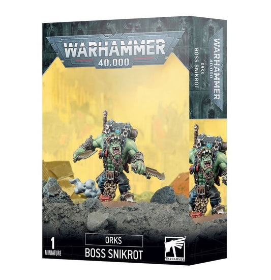 WH 40K ORKS BOSS SNIKROT - 50-42