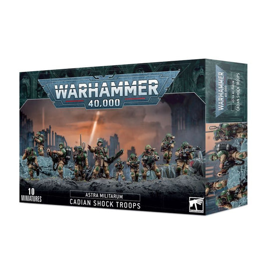 WH 40K ASTRA MILITARUM CADIAN SHOCK TROO - 47-33