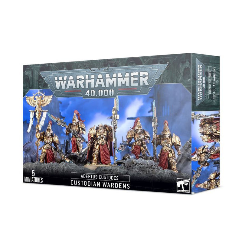 WH40K ADEPTUS CUSTODES CUSTODIAN WARDENS - 45597