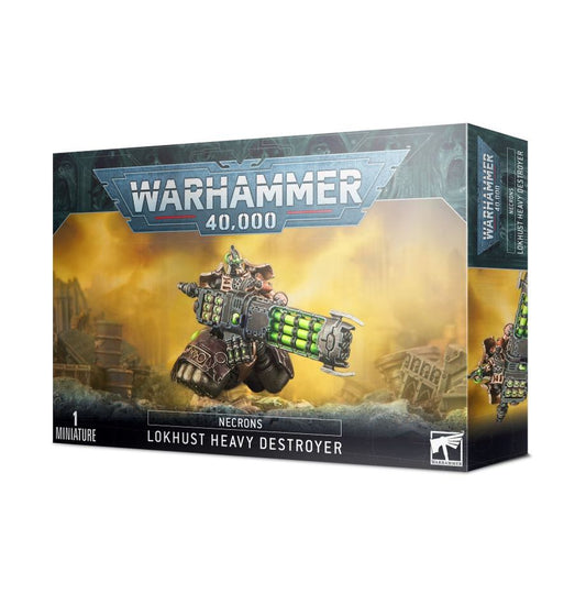WH 40K NECRONS LOKHUSTS HEAVY DESTROYER - 49-28