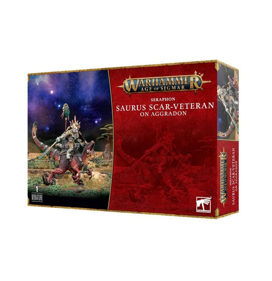 WH AOS SERAPHON SAURUS SCAR-VETERAN ON AGGRADON - 88-24