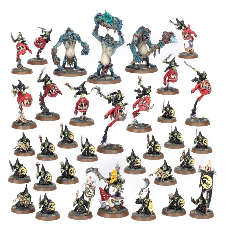 WH 40K GLOOMSPITE GITZ VANGUARD / SPEARHEAD - 70-02