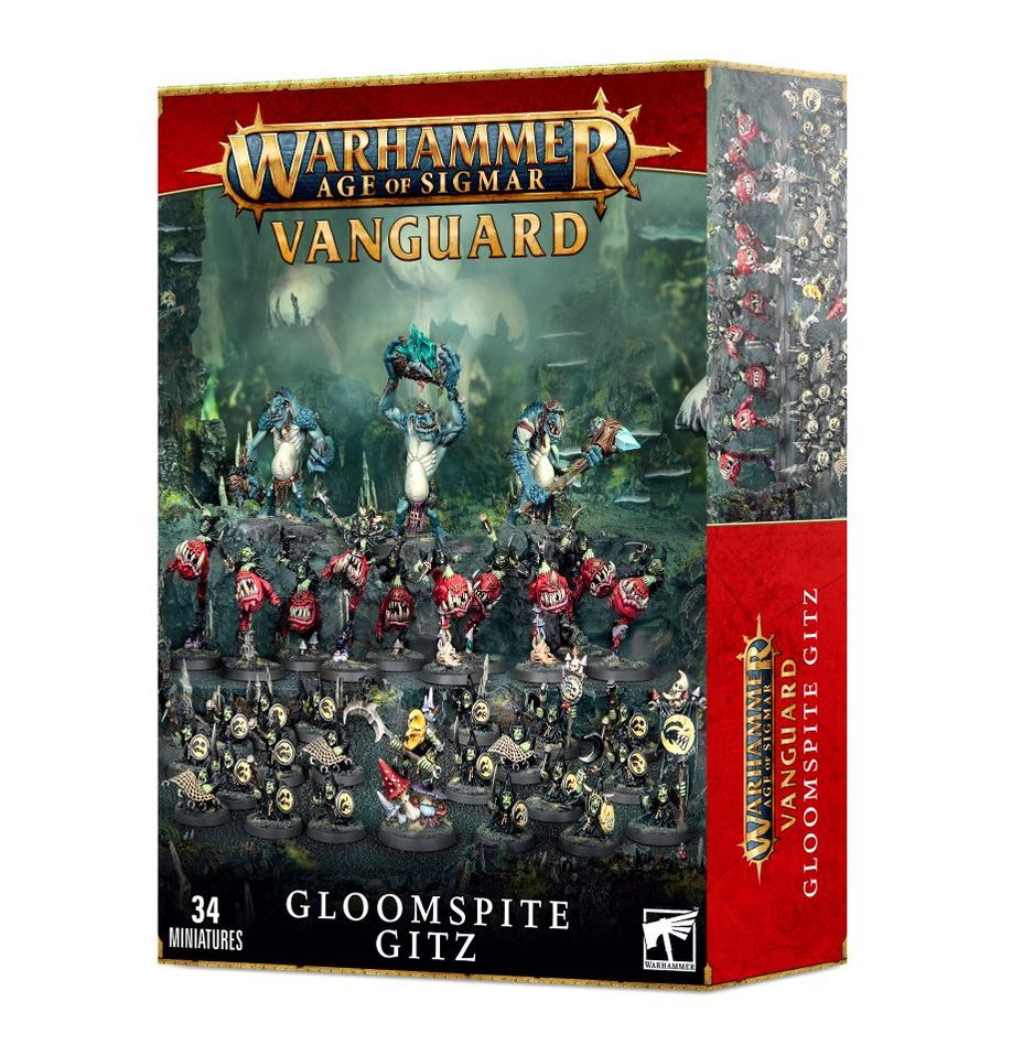 WH 40K GLOOMSPITE GITZ VANGUARD / SPEARHEAD - 70-02